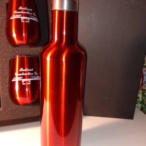 BOXED VINTAGE RAILROAD BEVERAGE LOVERS 3-PIECE SET EST. 1926 - Picture 5 of 8